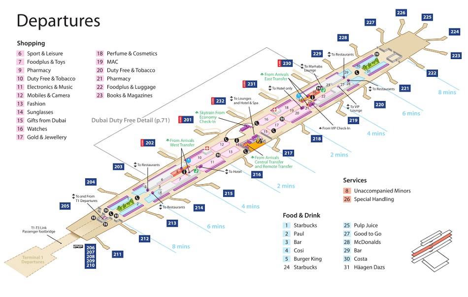 Dubai Airport Guide A Guide To Dubai International Airport